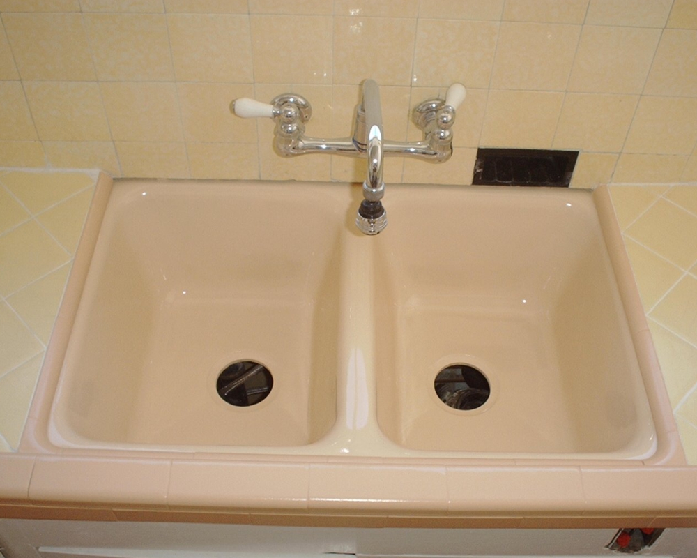kitchen sink reglazing cost