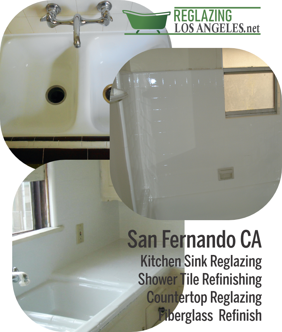 kitchen sink reglazing san fernando